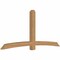 Ekena Millwork Bellingham Timber Gable Bracket, Western Red Cedar, 108"W x 49"H x 5 1/2"D x 5 1/2"F, 11/12 Pitch GBW108X49X0606BEL00SWR - alternate 2